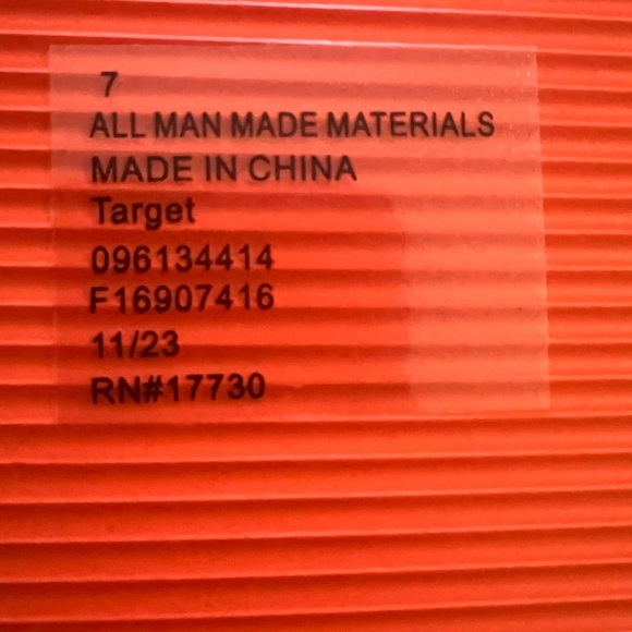 Wild Fable Orange Sandals - Picture 6 of 6